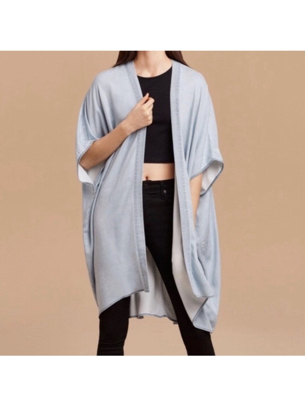 Talula Light Chambray Kimono Size Small Medium